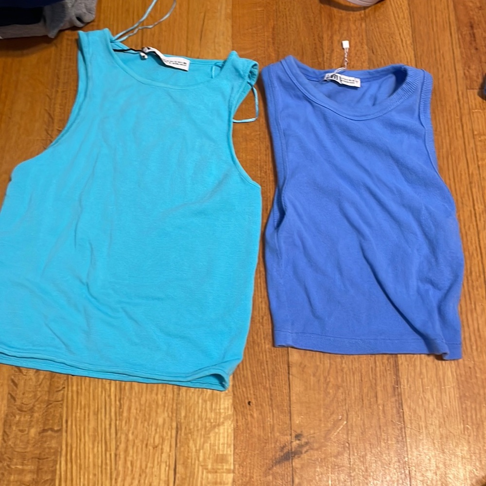 Blue Zara tank top bundle